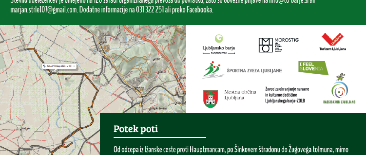pohod barje