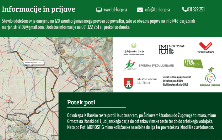pohod barje
