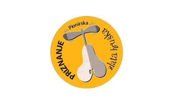 Logo priznanja zlata hruska. Foto vir: MKLJ