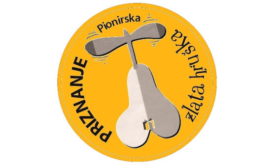 Logo priznanja zlata hruska. Foto vir: MKLJ
