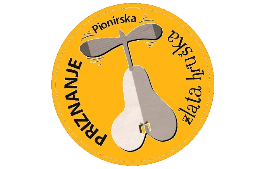 Logo priznanja zlata hruska. Foto vir: MKLJ
