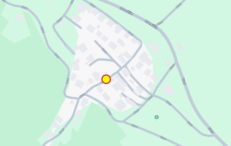 skica dvor