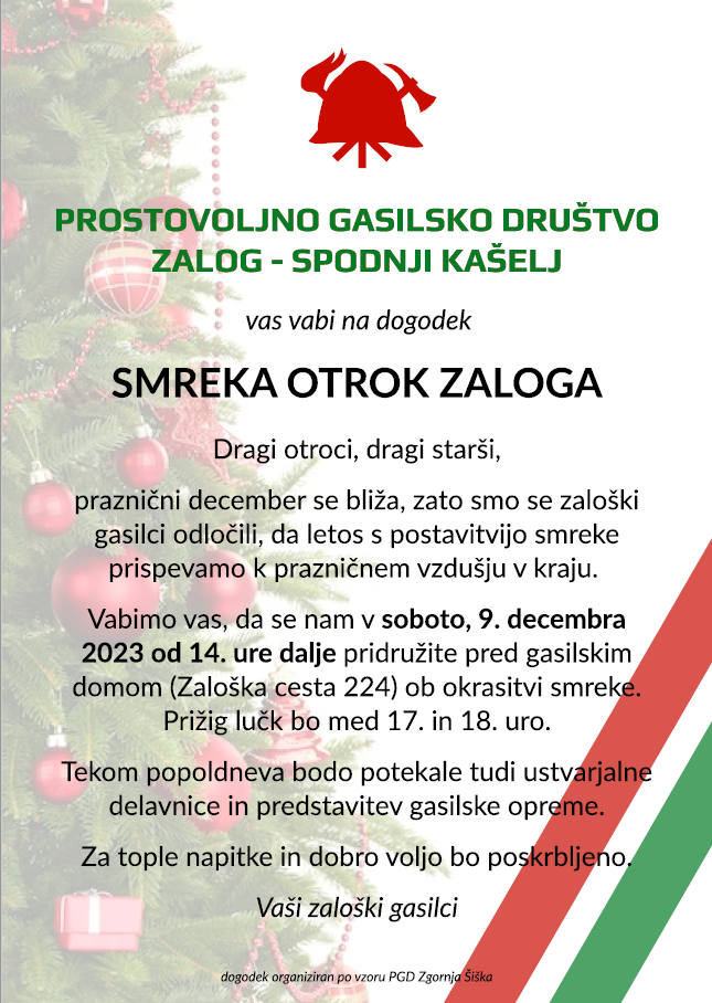 smreka otrok zaloga