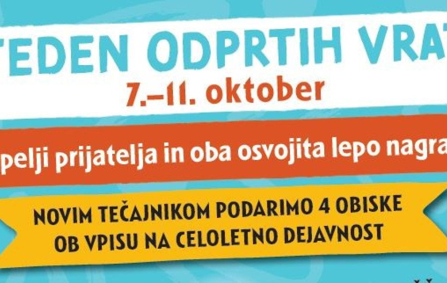 teden odprtih vrat