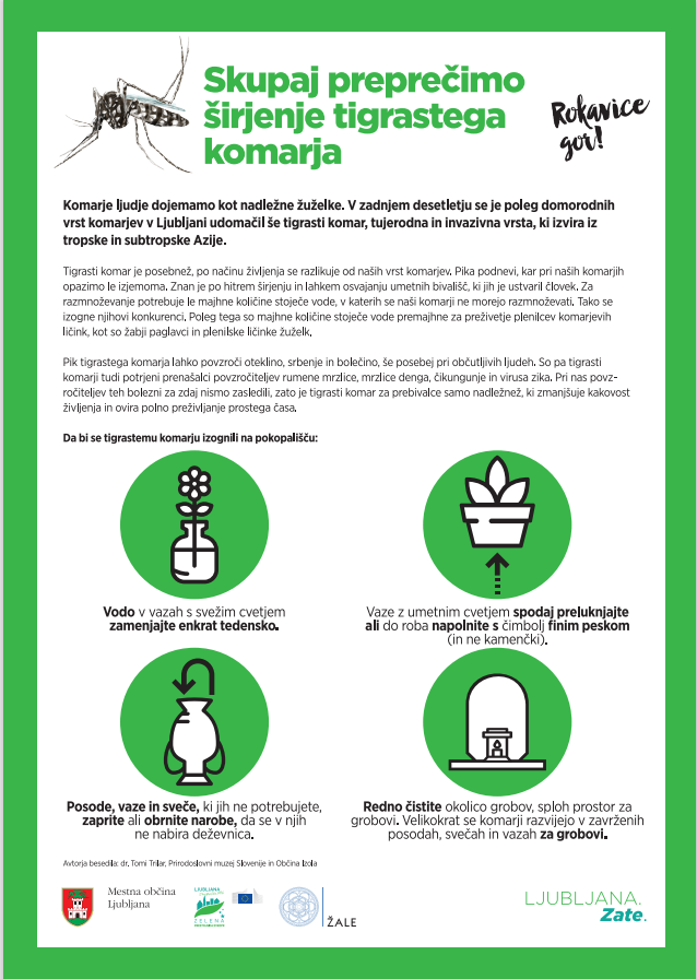 tigrasti komar navodila