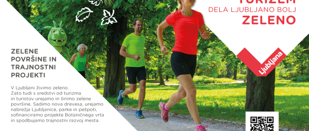 turizem dela Ljubljana bolj zeleno