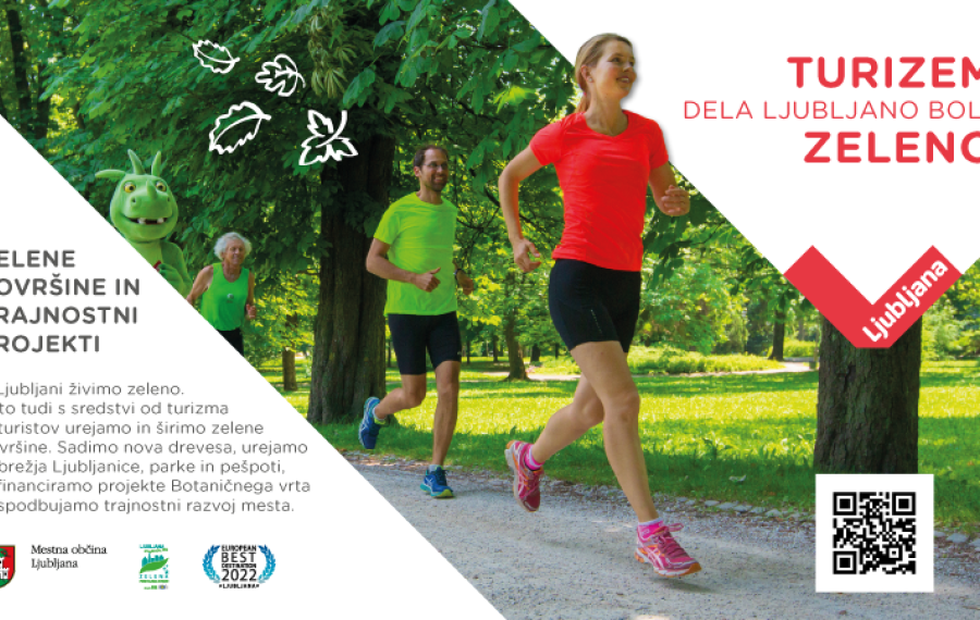 turizem dela Ljubljana bolj zeleno