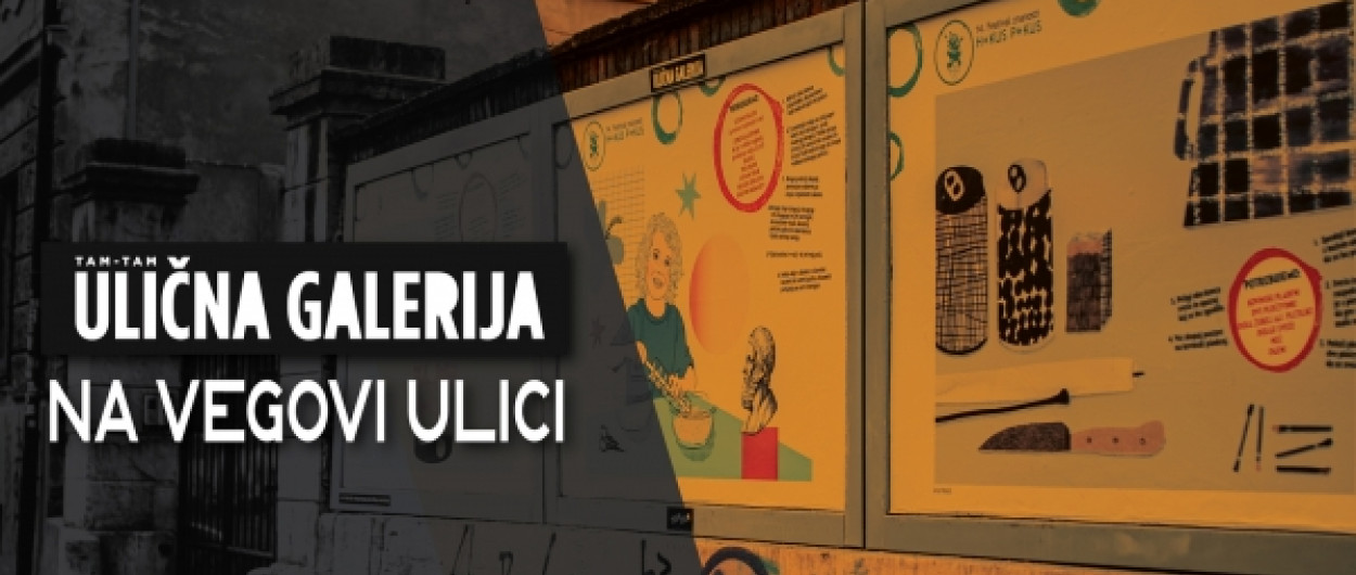 Ulična galerija na Vegovi, foto: Simon Pelko