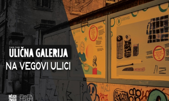 Ulična galerija na Vegovi, foto: Simon Pelko