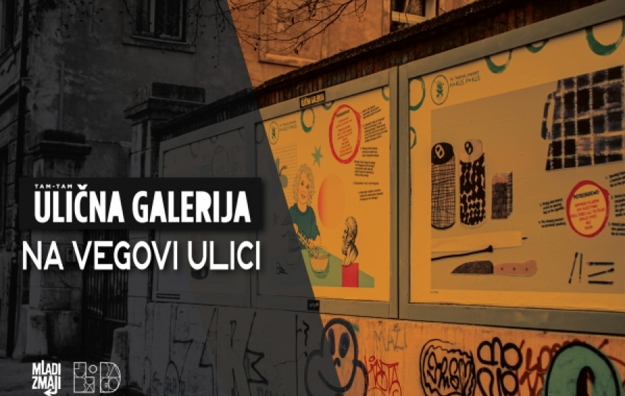 Ulična galerija na Vegovi, foto: Simon Pelko