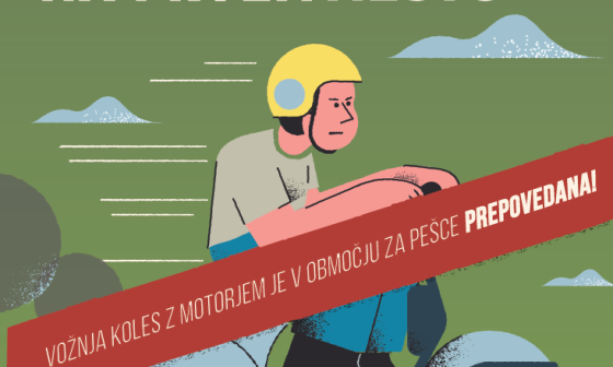 varnost pešcev na prvem mestu
