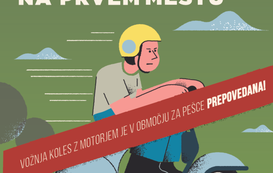 varnost pešcev na prvem mestu
