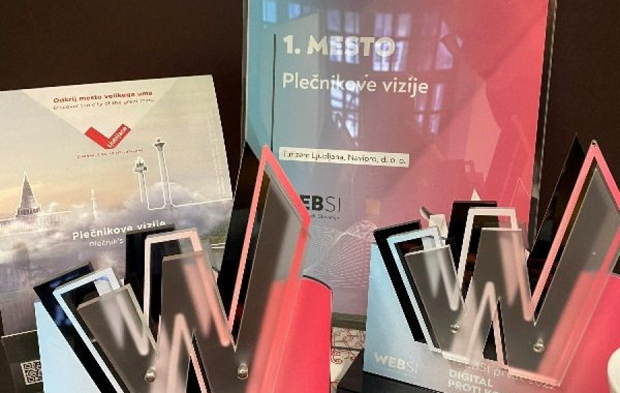 Nagrade websi. Foto: arhiv Turizem Ljubljana