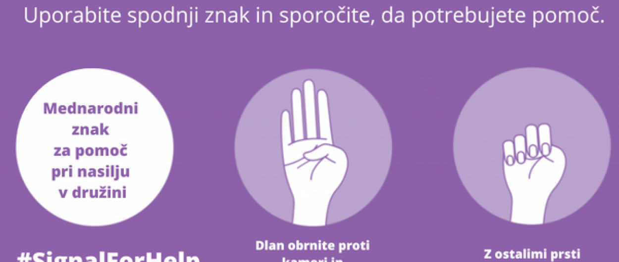 Prikaz znaka za nasilje