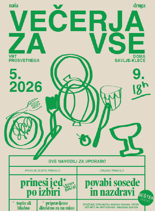 Večerja za vse 2026