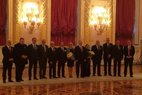 Prejemniki priznanj Red prijateljstva