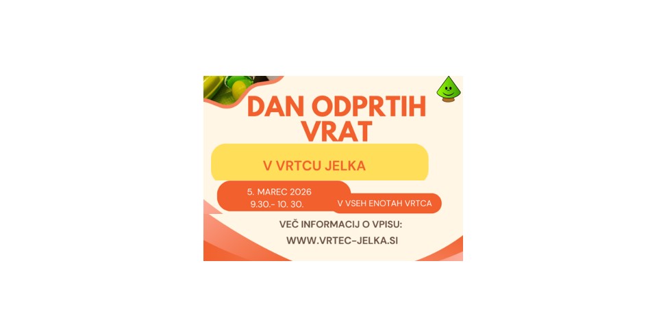dan odprtih vrat vrtec jelka