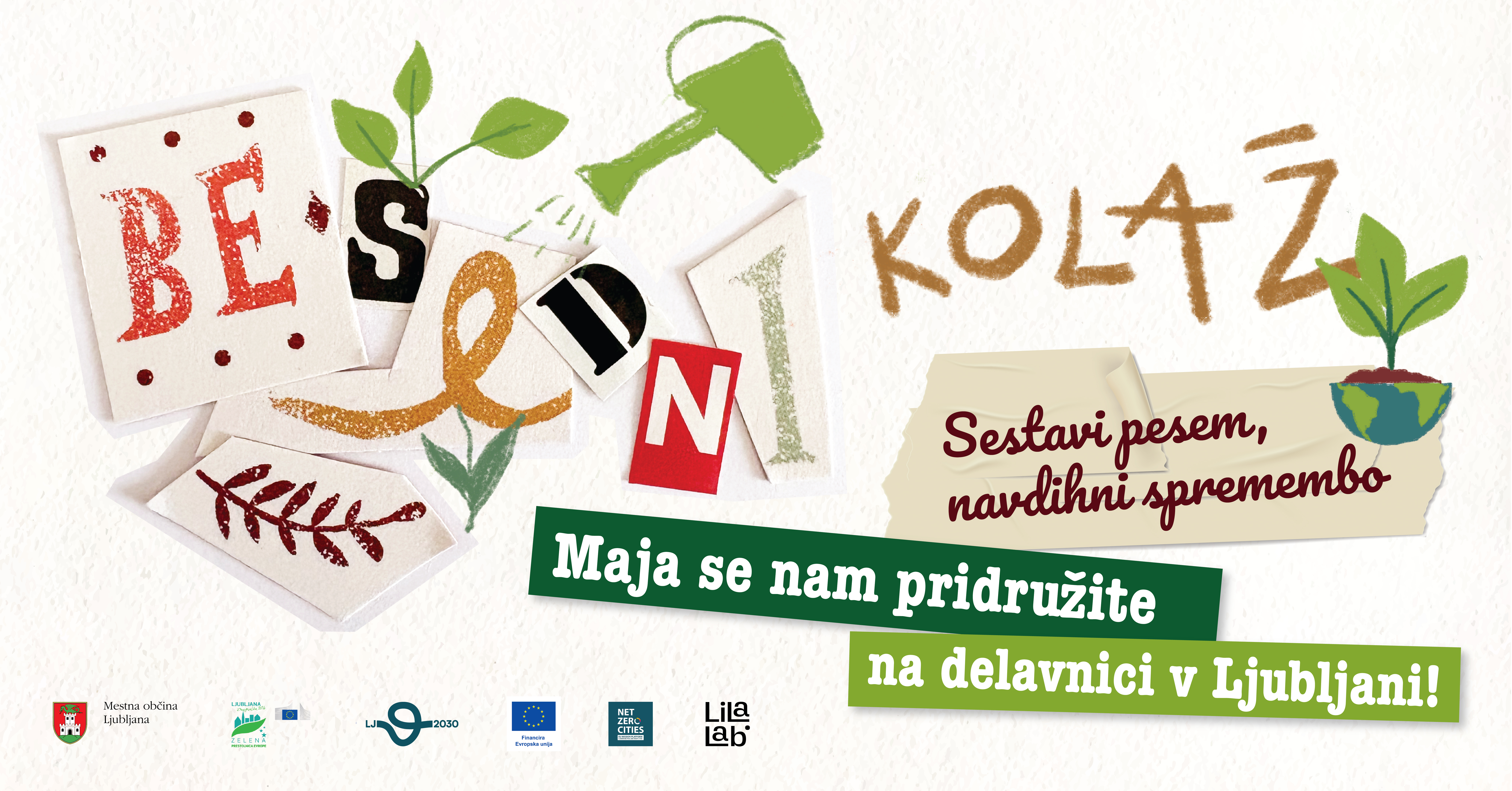 delavnica kolaž