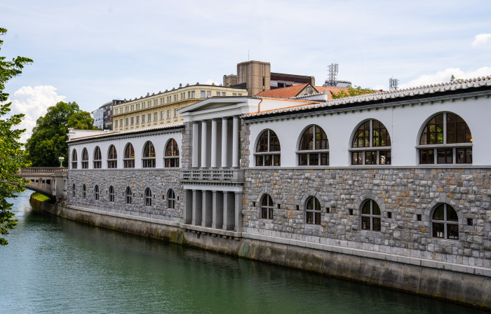 Plečnikove arkade Foto: Nino Kolarev