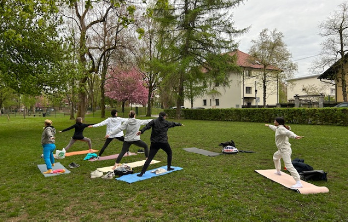 joga na prostem