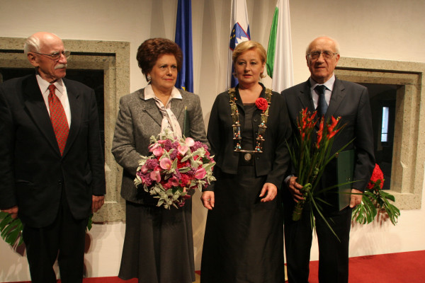 prof. Dubravka Tomšič - Srebotnjak, prof. dr. France Bernik