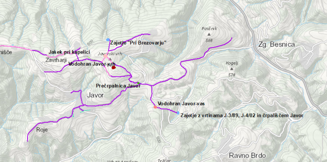 Vodovod Javor vas in Javor vrh