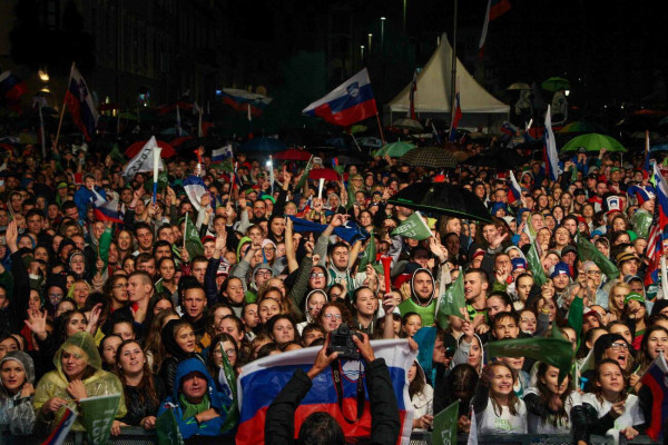 V Ljubljani smo ponosni na naše športnike!