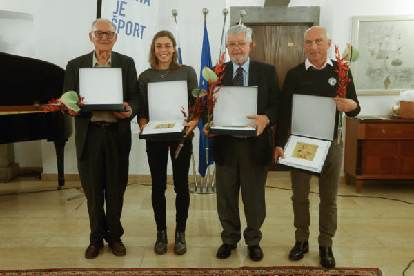 Rožančevo nagrado za izjemne športne dosežke je prejela Ajda Novak