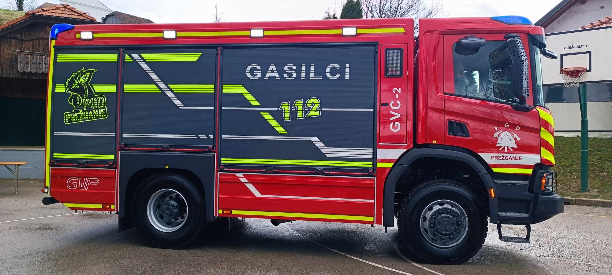 Novo gasilsko vozilo GD Prežganje