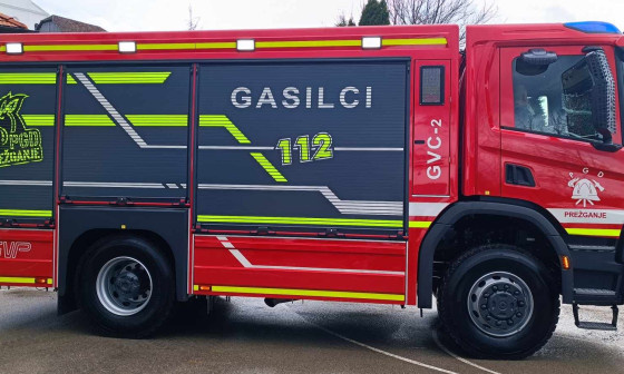 Novo gasilsko vozilo