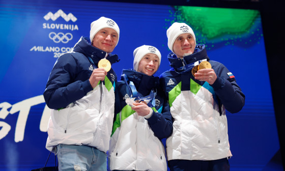 sprejem slovenskih olimpijcev  