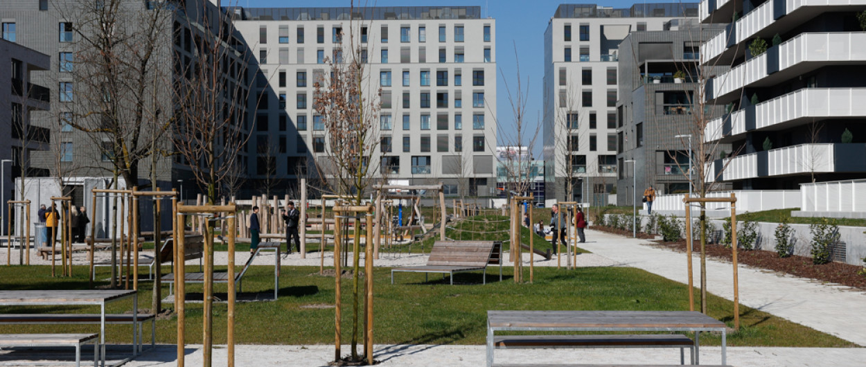 stanovanjska soseska Zvezna ulica 