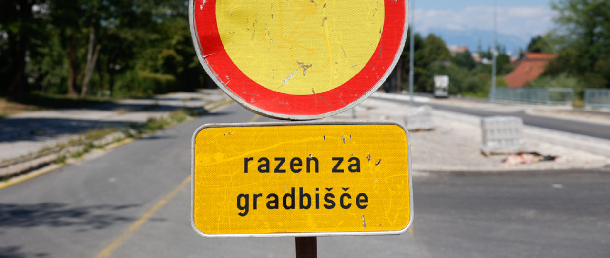 razen za gradbišče