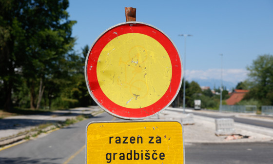 razen za gradbišče