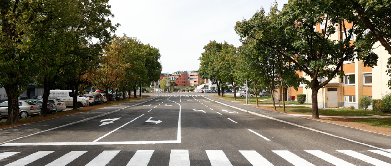 prenovljena Tbilisijska ulica 