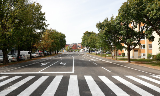 prenovljena Tbilisijska ulica 