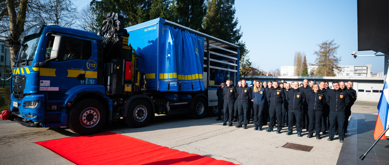 specialno vozilo za gasilce, Gašper Miklavčič, Gasilska brigada Ljubljana  