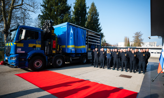 specialno vozilo za gasilce, Gašper Miklavčič, Gasilska brigada Ljubljana  
