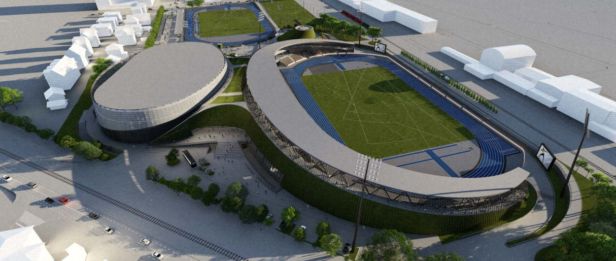 Prikaz Atletskega centra Ljubljana