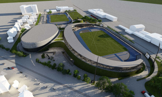 Prikaz Atletskega centra Ljubljana