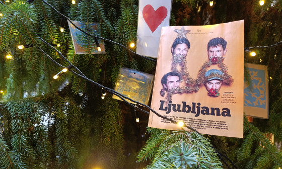 Naslovnica decembrske številke glasila Ljubljana, foto: arhiv MOL