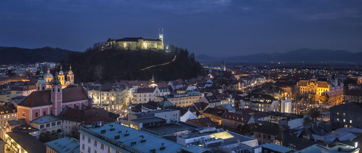 Ljubljanski grad foto Miha Mally