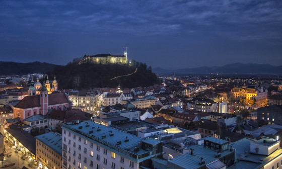 Ljubljanski grad foto Miha Mally