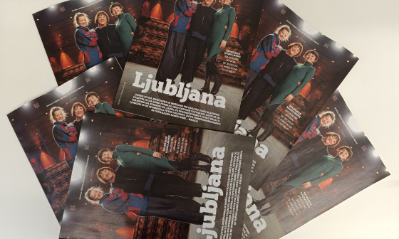 Naslovnica februarske številke glasila Ljubljana, foto: arhiv MOL