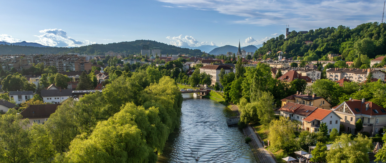 Ljubljanica grad Ljubljana Andrej Tarfila, Turizem Ljubljana