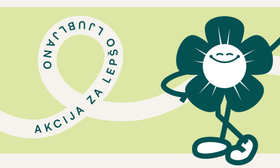 Banner akcije Za lepšo Ljubljano 2026
