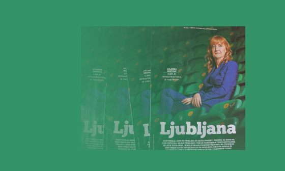 Naslovnica marčevske številke glasila Ljubljana