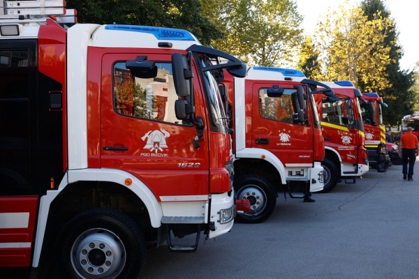 Vozila Gasilske brigade Ljubljana