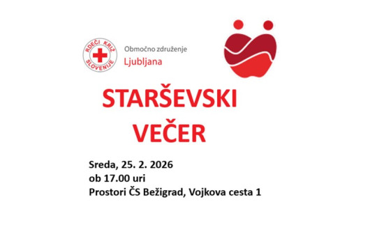rdeči križ starševski večer 11